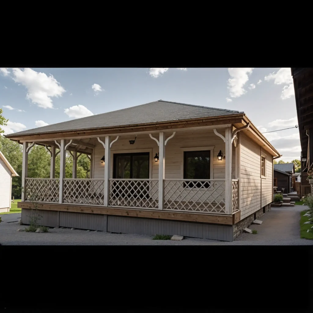 Каркасный дом DG20